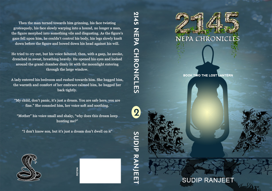 Book Two The Lost Lantern cover concept